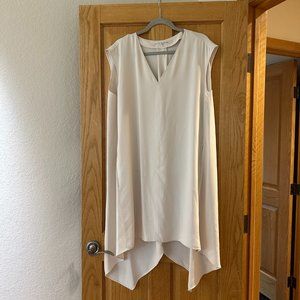 Rachel Roy cream colored tunic dress size 0X